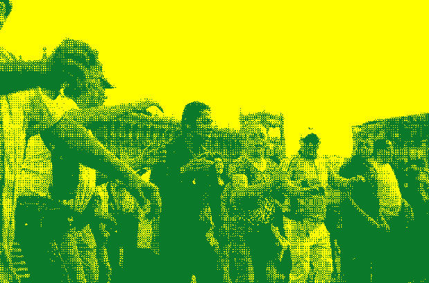 La fila aprende junta